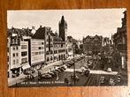 Basel, Zwitserland - Marktplatz & Rathaus 1956, Ophalen of Verzenden, 1940 tot 1960, Gelopen, Overig Europa