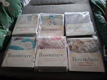 6x Eenpersoons Dekbedovertrek - Roomture beschikbaar voor biedingen