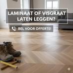 Houten Vloer Laten Leggen? Wij Regelen Alles., Ophalen, Zo goed als nieuw, 75 m² of meer, Parket
