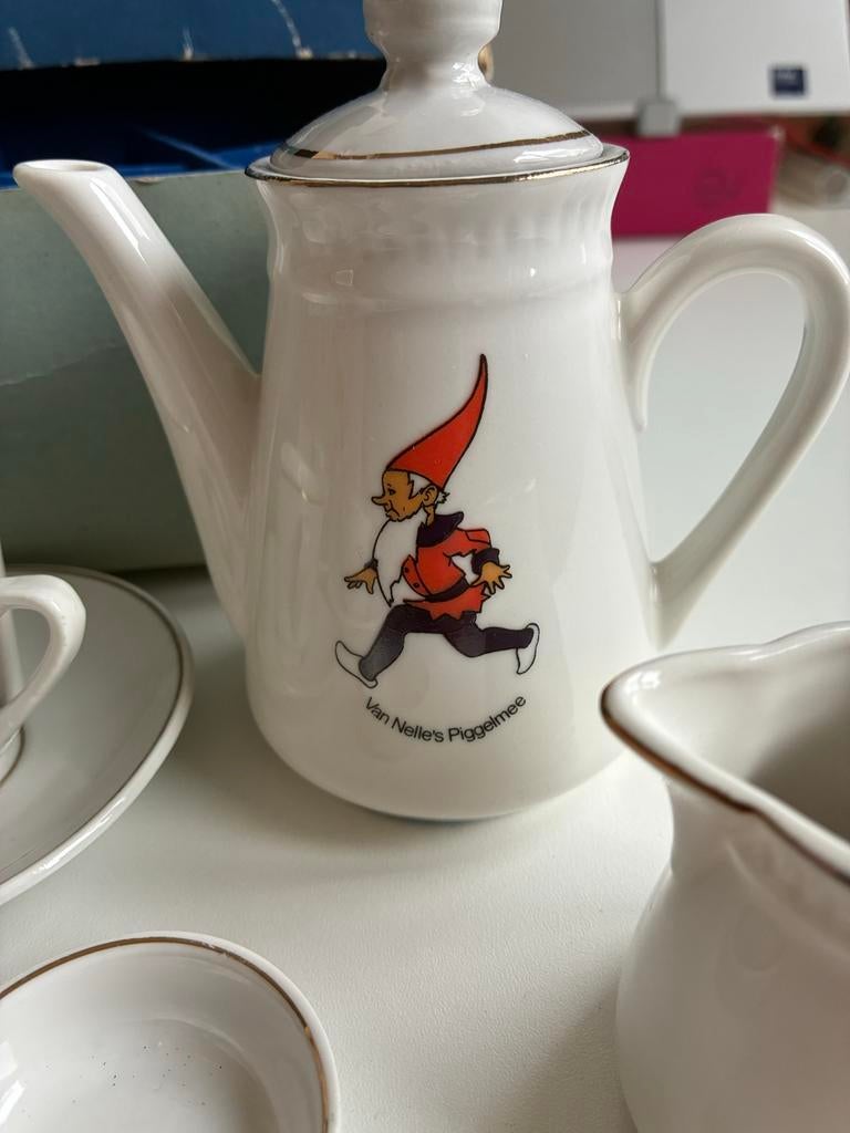 Van Nelle Piggelmee Theeservies - Compleet en Heel, Ophalen of Verzenden, Zo goed als nieuw, Overige stijlen, Aardewerk