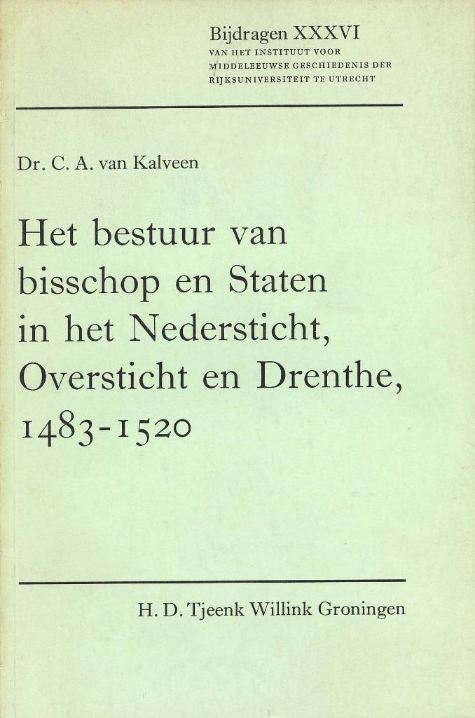Het bestuur van bisschop en Staten etc, Boeken, Geschiedenis | Vaderland, Zo goed als nieuw, Ophalen of Verzenden