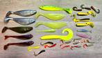 TackleBox met 29 shads : E4.50 + 2 Fluorocarbon onderlijne, Ophalen of Verzenden, Zo goed als nieuw, Overige typen
