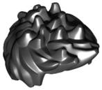 Lego Black Minifigure, Hair Spiked, Ophalen of Verzenden, Gebruikt, Losse stenen, Lego