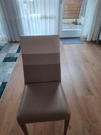 4 eetstoelen, Huis en Inrichting, Stoelen, Ophalen, Zo goed als nieuw, Leer, Vier