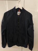 Bomber jas Bershka M, Blauw, Maat 48/50 (M), Ophalen of Verzenden, Zo goed als nieuw