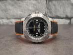 Breitling Airwolf 44mm quartz. Set 2007(geen doos) 2 bandjes, Staal, Gebruikt, Staal, Breitling