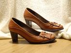 Gabor retro pumps met blokhak maat 37,5, Pumps, Bruin, Gabor, Ophalen of Verzenden
