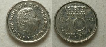 PD02598 Juliana 10 cent 1973 beschikbaar voor biedingen