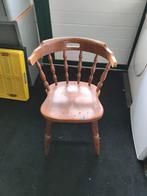 Houten Cafe Stoel, Ophalen, Gebruikt, Bruin, Klassiek