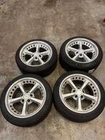 18 inch breedset met zgan winterbanden, Ophalen, 18 inch, Banden en Velgen, Winterbanden