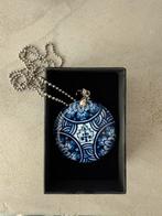Zilveren Royal Delft ketting, Ophalen of Verzenden, Nieuw
