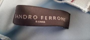 blauwe jurk Sandro Ferrone It. maat 42, dus 36/38 beschikbaar voor biedingen