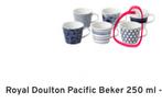 GEZOCHT Royal Doulton Pacific Beker, Ophalen of Verzenden, Zo goed als nieuw, Overige stijlen, Kop(pen) en/of Schotel(s)