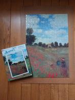 Puzzel Monet - klaprozen, Hobby en Vrije tijd, Ophalen of Verzenden, Zo goed als nieuw, Legpuzzel