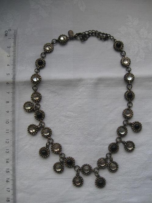 MKM DESIGN mooie aparte ketting, Sieraden, Tassen en Uiterlijk, Kettingen, Zo goed als nieuw, Overige materialen, Ophalen of Verzenden