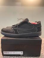 Nike air Jordan 1 Low Travis Scott Black Phantom size 11/45, Zwart, Nieuw, Ophalen of Verzenden, Sneakers of Gympen