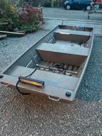 Xpress/eggercraft 1440 2014. Alumium platbodem., Watersport en Boten, Ophalen, Gebruikt, Overige brandstoffen, Aluminium