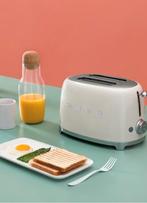 Smeg broodrooster TSF01CREU crème NIEUW IN DOOS!, Ophalen of Verzenden, Nieuw
