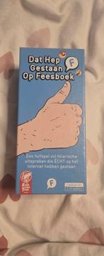 Dat hep gestaan op Facebook, Hobby en Vrije tijd, Gezelschapsspellen | Kaartspellen, Ophalen of Verzenden, Nieuw