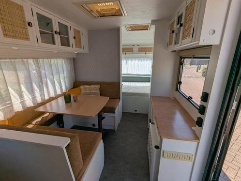 Gemoderniseerde ‘Ready to Go’ Bergland 470, Caravans en Kamperen, Caravans, Particulier, tot en met 4, 1000 - 1250 kg, Standaardzit