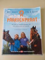 Paardenpraat boek - Britt Dekker & Esra de Ruiter, Gelezen, Britt Dekker & Esra de Ruiter, Ophalen of Verzenden, Overige onderwerpen