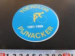 sticker toerclub pijnacker 1981-1986 fiets wielrennen, Ophalen, Zo goed als nieuw