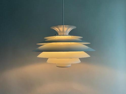 Form Light 80113 Deense 70’s Hanglamp, Huis en Inrichting, Lampen | Hanglampen, Minder dan 50 cm, Metaal, Ophalen of Verzenden