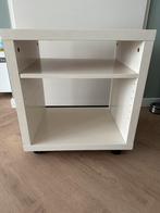 Ikea, kastje met 1 plank en wieltjes Gebruikt, zie foto, Ophalen, Gebruikt