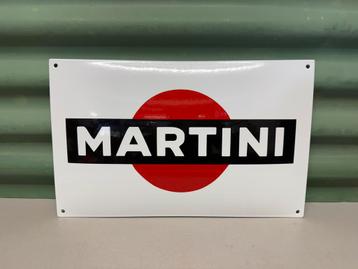 Emaille reclamebord martini beschikbaar voor biedingen