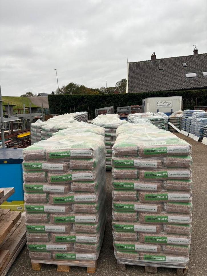OUTLET ENERGY PELLETS BRUIN, Tuin en Terras, Haardhout, Ophalen