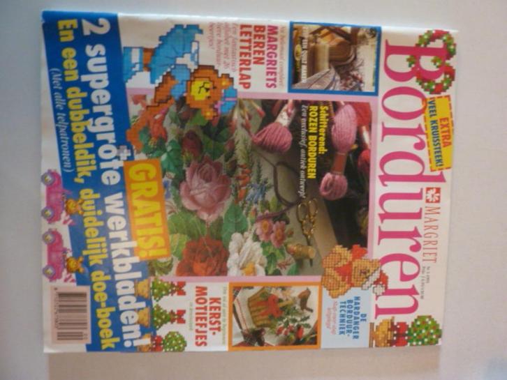 Margriet borduren - 03-1993, Boeken, Overige Boeken, Zo goed als nieuw, Verzenden