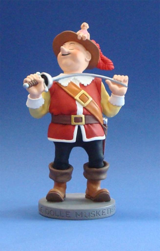 Suske & Wiske beeldje van Lambiek als Musketier, Verzamelen, Stripfiguren, Nieuw, Beeldje of Figuurtje, Suske en Wiske, Ophalen of Verzenden