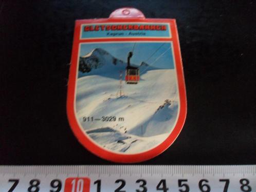 sticker Oostenrijk Kaprun Gletscherbahnen, Verzamelen, Stickers, Zo goed als nieuw, Bedrijf of Vereniging, Ophalen