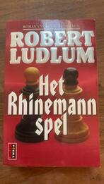Robert Ludlum - Het Rhinemann spel, Gelezen, Ophalen of Verzenden, Nederland, Robert Ludlum