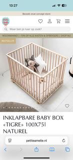 Boxdeken 100x75 Petit Amelie beige zoals afgebeeld, Kinderen en Baby's, Boxen, Ophalen of Verzenden, Zo goed als nieuw
