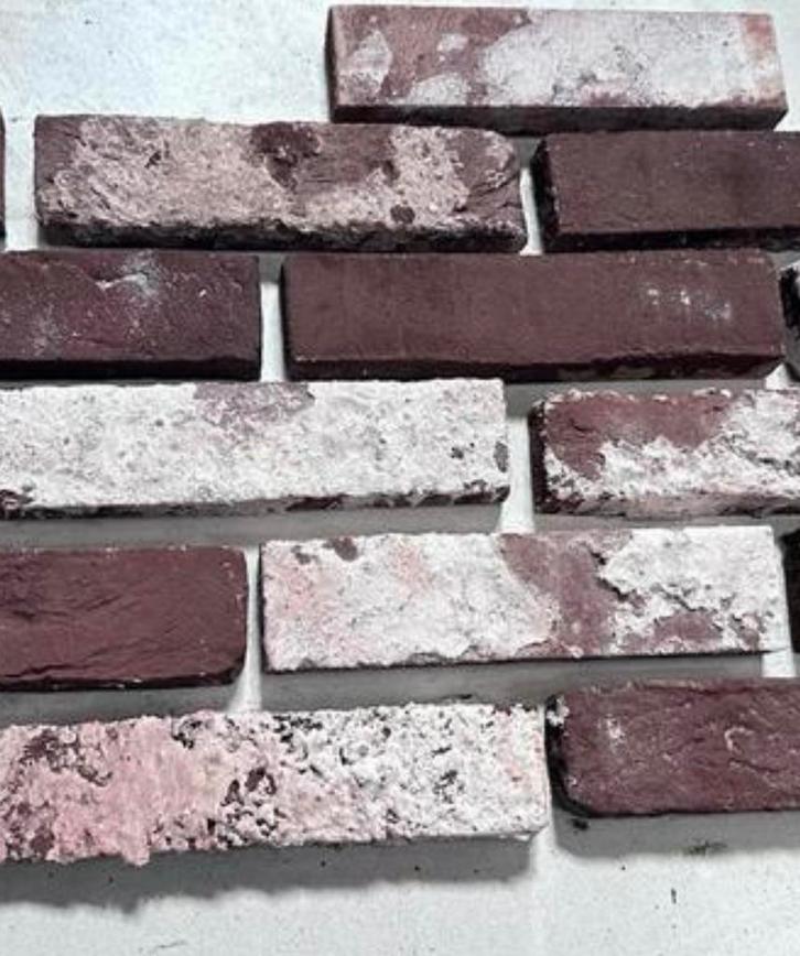 Steenstrips - Diverse Kleuren, Doe-het-zelf en Verbouw, Metselstenen, Zo goed als nieuw, Overige typen, Ophalen