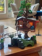 Boomhut en piratenkoffer playmobiel, Ophalen of Verzenden, Zo goed als nieuw