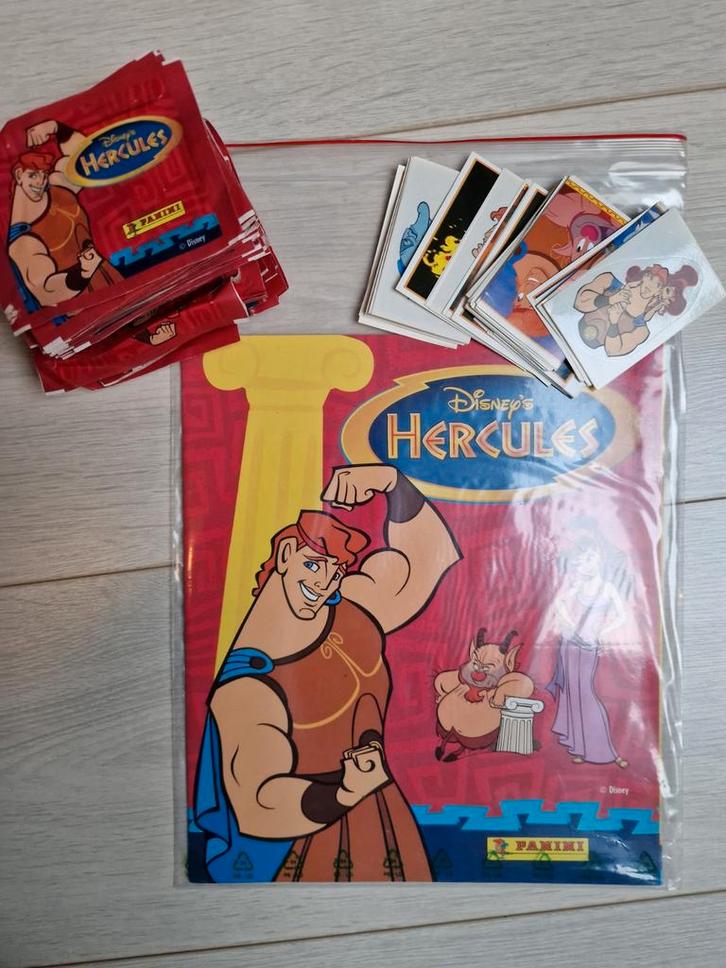 1997 hercules paninin album stickers zakjes stickeralbum, Verzamelen, Stickers, Ophalen of Verzenden