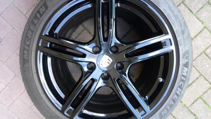 PORSCHE PANAMERA 20"STYL 971 TURBO/GST VELGEN / BREEDSET ., Auto-onderdelen, Banden en Velgen, Banden en Velgen, Zomerbanden, 20 inch