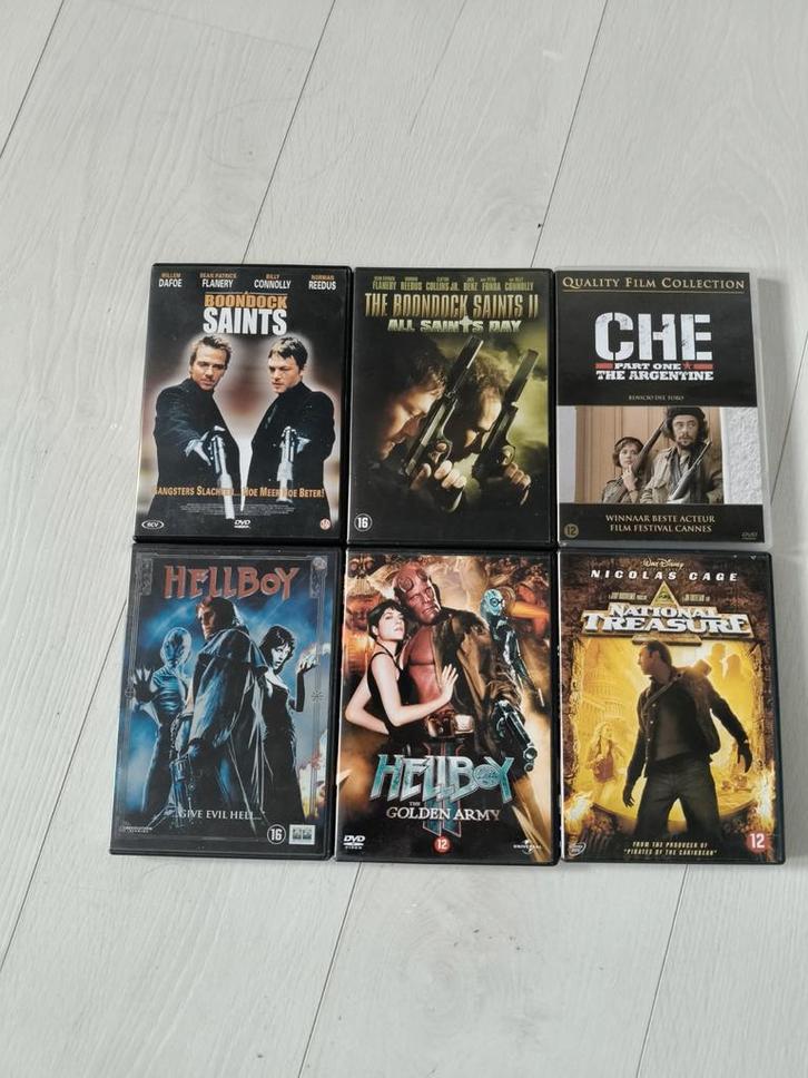 Diverse films op dvd, Cd's en Dvd's, Dvd's | Avontuur, Zo goed als nieuw, Alle leeftijden, Ophalen