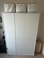 GRATIS IKEA Kleppstad kledingkast - 3 deuren, wit, Ophalen, Overige materialen, Gebruikt, 100 tot 150 cm
