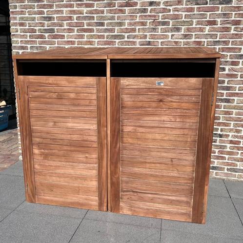 Hardhout Containerbergingen - Gloednieuw en Stevig, Tuin en Terras, Bergingen en Tuinkasten, Nieuw, Containerberging, Hout, Ophalen of Verzenden