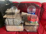 Hamsterhok inclusief benodigdheden, Gebruikt, Minder dan 75 cm, Hok, Hamster