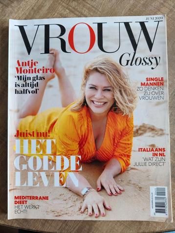Vrouw Glossy met Antje Monteiro op Cover  beschikbaar voor biedingen