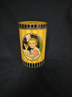 Mooi oud antiek blik Verkade, met meisje, 26 cm hoog, Verzamelen, Blikken, Ophalen of Verzenden, Gebruikt, Overige, Verkade