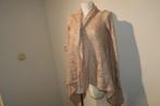 Zadig & Voltaire heerlijk warm en zacht vest open val One Si, Zadig & Voltaire, Verzenden, Beige, Maat 42/44 (L)