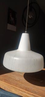 Jaren 60 vintage, Huis en Inrichting, Lampen | Hanglampen, Ophalen, Gebruikt, Glas, Minder dan 50 cm