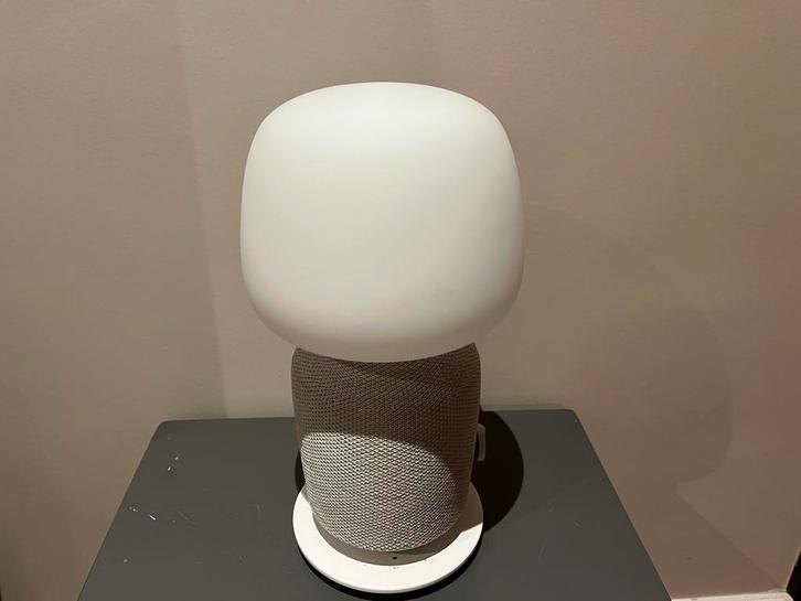 SONOS IKEA SYMFONISK LAMP WIT | ZGAN, Huis en Inrichting, Lampen | Tafellampen, Zo goed als nieuw, Minder dan 50 cm, Ophalen of Verzenden