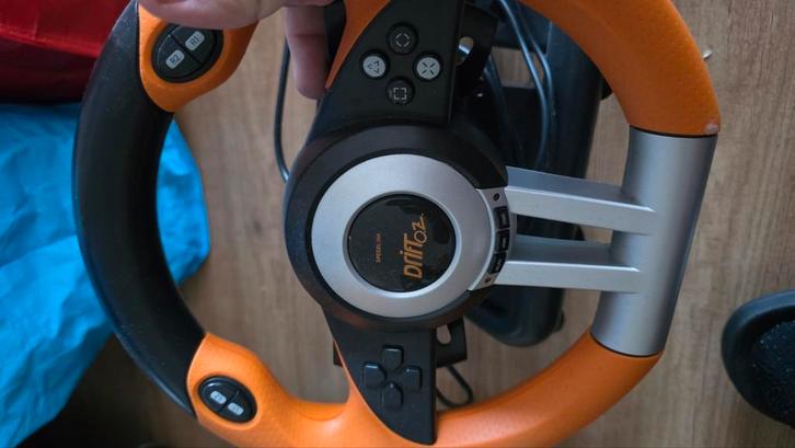 Speedlink Drift O.Z. racestuur pc/ps3, Spelcomputers en Games, Spelcomputers | Sony PlayStation Consoles | Accessoires, Zo goed als nieuw