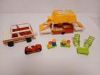 Fisher price vouwwagen camping 994, Ophalen of Verzenden, Gebruikt, Speelset